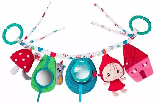 Подвесная игрушка Lilliputiens на коляску Красная шапочка