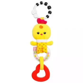 Подвесная игрушка Мякиши Погремушка Цыплёнок Бро