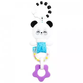 Подвесная игрушка Мякиши Погремушка Пандочка Гучи