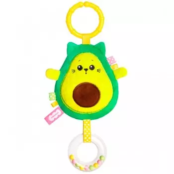 Подвесная игрушка Мякиши с прорезывателем Авокадо