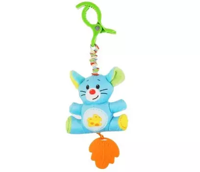 Подвесная игрушка Умка с клипсой Мышка