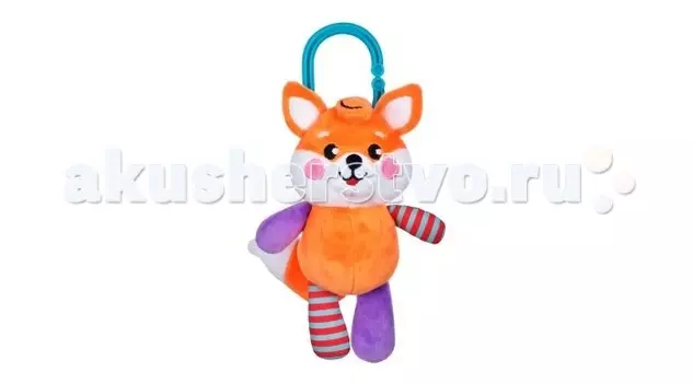 Подвесная игрушка Жирафики с вибрацией Лисенок