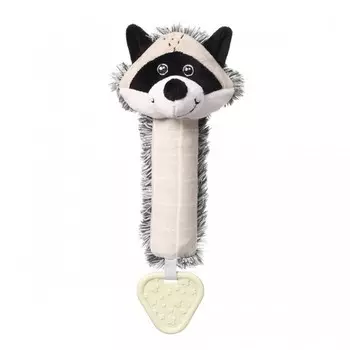 Погремушка BabyOno пищалка Енот Rocky