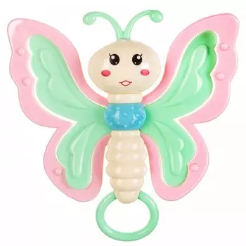 Погремушка Bondibon Бабочка с гибкими крыльями