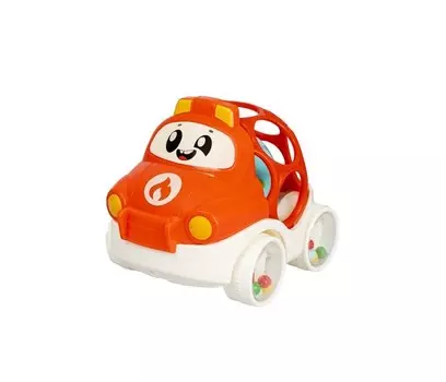 Погремушка Bondibon Машинка-погремушка Baby You Пожарная охрана с шаром