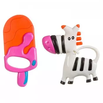 Погремушка Bondibon Мороженое и Зебра