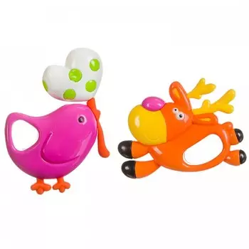 Погремушка Bondibon Олень и Птичка