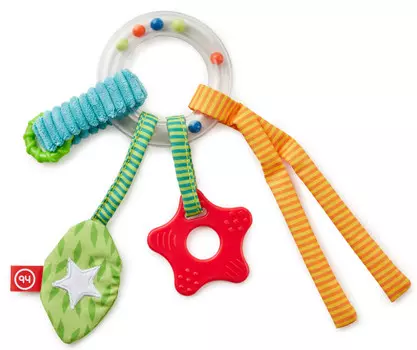 Погремушка Happy Baby подвеска Весёлая полянка