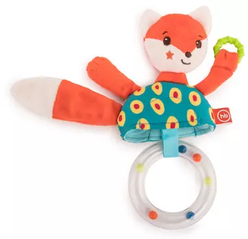 Погремушка Happy Baby шуршалка Лисичка Люся