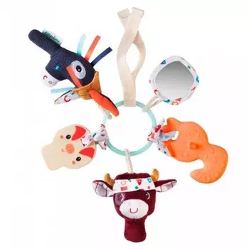 Погремушка Lilliputiens Кольцо Ферма