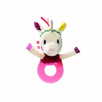 Погремушка Lilliputiens прорезыватель Единорожка Луиза