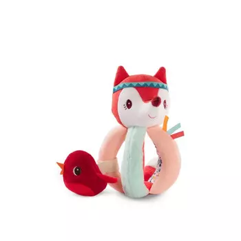 Погремушка Lilliputiens ручная Лиса Алиса