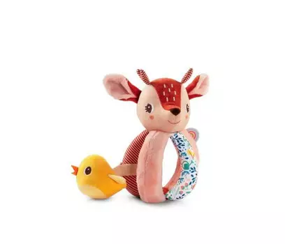 Погремушка Lilliputiens ручная Олененок Стелла