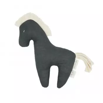 Погремушка Nobodinoz из льна в виде лошадки Lin Francais Horse
