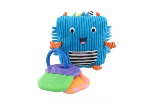 Погремушка Sassy Мягкий монстр с погремушкой