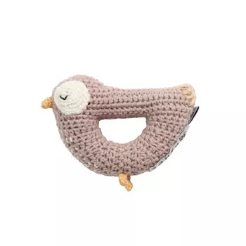 Погремушка Sebra вязаная Птичка Bliss