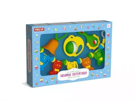 Погремушка Стеллар Подарочный набор погремушек №2