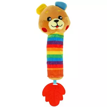 Погремушка Умка пищалка Мишка