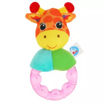Погремушка Умка с гелевым кольцом Жираф