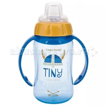 Поильник Canpol с силиконовым носиком и ручками Future Daydreams 6+ 56/514