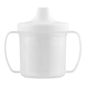 Поильник Lubby Just Lubby с ручками и шкалой 180 мл