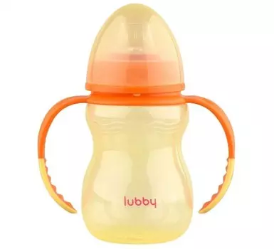 Поильник Lubby Классика мягкий носик 250 мл