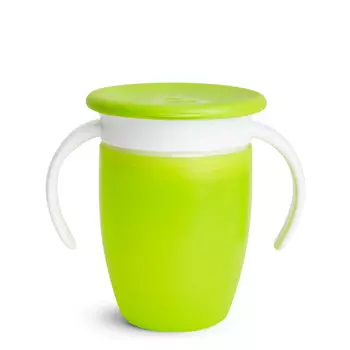 Поильник Munchkin непроливайка 360° с крышкой и ручками Miracle 207 мл