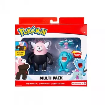 Покемон Игровой набор Боевые покемоны 3 фигурки