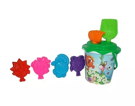 Полесье Набор для игры с песком Смешарики XVI