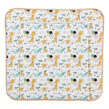 Polini Матрас для пеленания на комод Жирафик 77х72 см