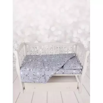 Постельное белье AmaroBaby Exclusive Soft Collection 101 Барашек (3 предмета)