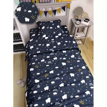 Постельное белье AmaroBaby Time to sleep Galaxy (3 предмета)