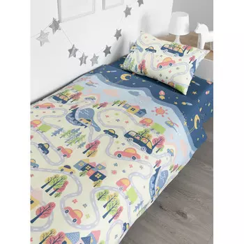 Постельное белье La Notta kids collection юниор Город космический (3 предмета)
