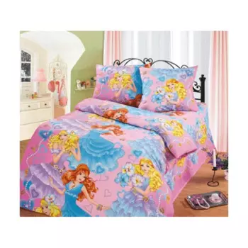 Постельное белье Миланика 1.5 спальное Принцесса (4 предмета)