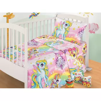 Постельное белье Миланика комплект детский (3 предмета)