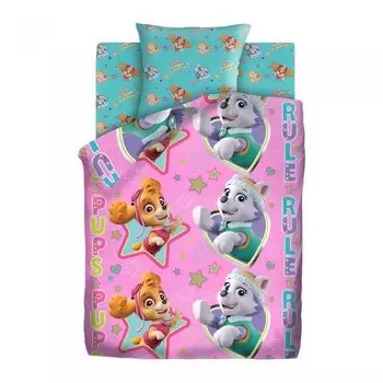 Постельное белье Непоседа 1.5 спальное Щенячий патруль Щенки рулят (3 предмета)