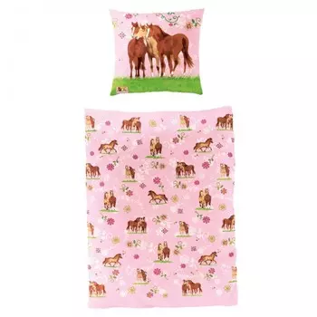 Постельное белье Spiegelburg Pferdefreunde 93685