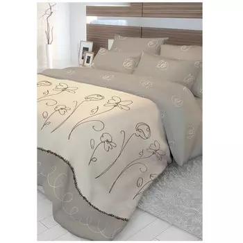 Постельное белье Волшебная Ночь Фиалка монмартра 1.5 спальное наволочка 70x50 см (4 предмета)