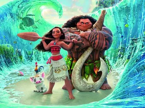 Prime 3D Стерео пазл Моана (500 деталей)