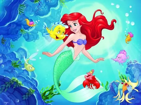 Prime 3D Стерео пазл Принцесса (100 деталей)