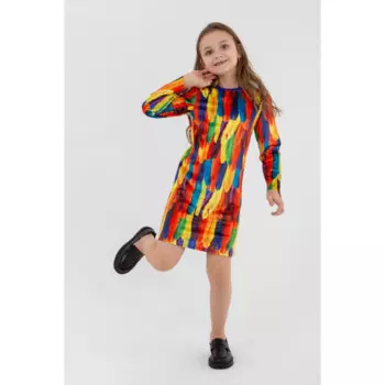 Prime Baby Платье нарядное вечернее с длинным рукавом PPP02511FEA52