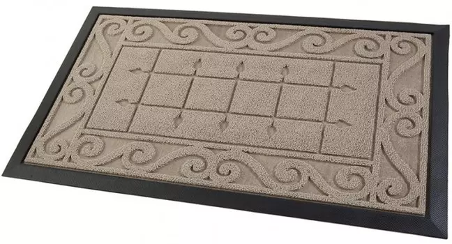 Profiflooring Коврик придверный с рельефным рисунком Плитка 75х45 см