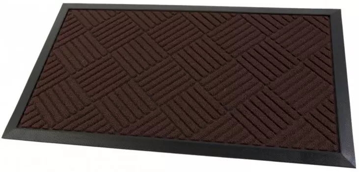 Profiflooring Коврик придверный с рельефным рисунком Ромбики 75х45 см