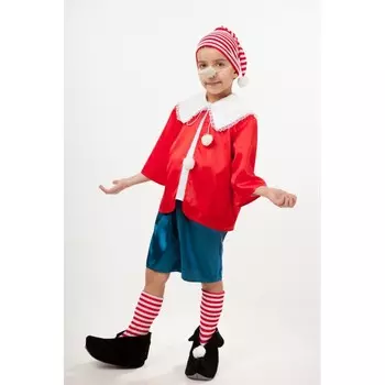 Пуговка Карнавальный костюм Буратино Сказочный маскарад