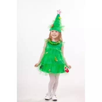 Пуговка Карнавальный костюм Елочка Плюшки-Игрушки