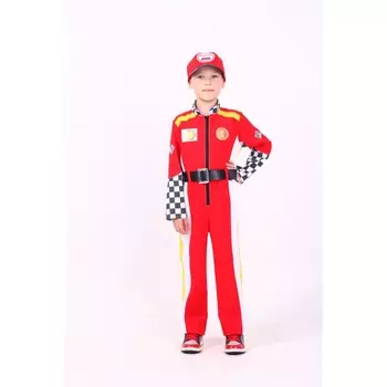 Пуговка Карнавальный костюм Гонщик Профессии