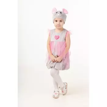 Пуговка Карнавальный костюм Мышка Плюшки-Игрушки