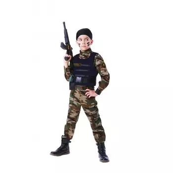 Пуговка Карнавальный костюм Спецназ Патриоты