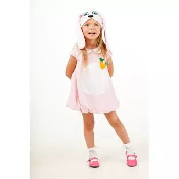 Пуговка Карнавальный костюм Зайка Плюшки-Игрушки