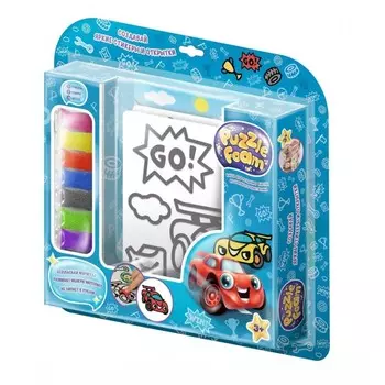 Puzzle Foam Набор Шариковый пластилин Гонки